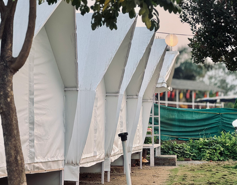 white-tents